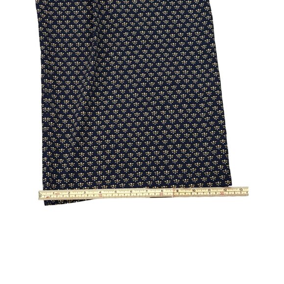 Gap Womens Navy Wrap Jumpsuit With Floral Print & Wide-Leg Design - Picture 10 of 10